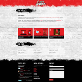 Social Graffiti Website